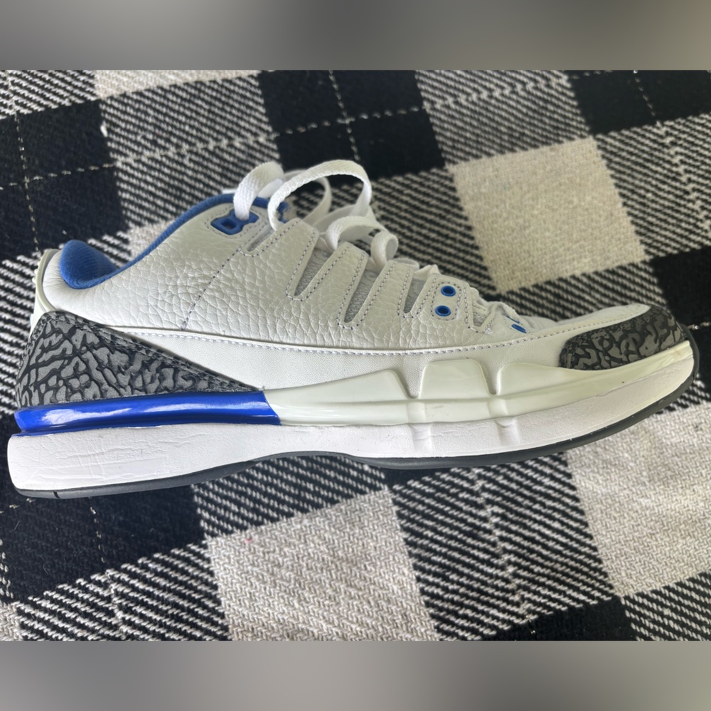 Nike Blue Athletic Shoes. NIKE
ZOOM VAPOR TOUR AJ3 RACER BLUE